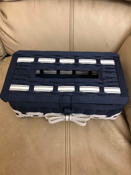 やえまる様　オーダーティッシュケース完成品