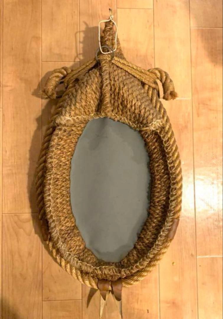 Audoux Minet オードミネ ロープミラー　壁掛け鏡 ヴィンテージミラー