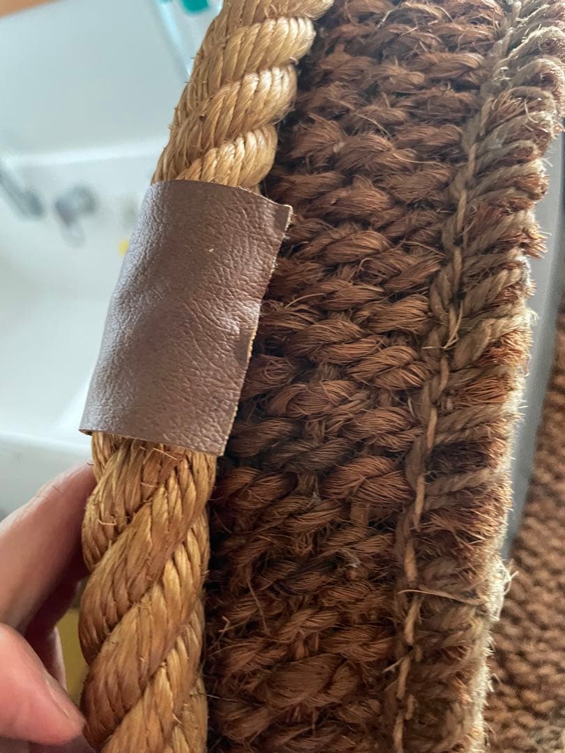 Audoux Minet オードミネ ロープミラー　壁掛け鏡 ヴィンテージミラー