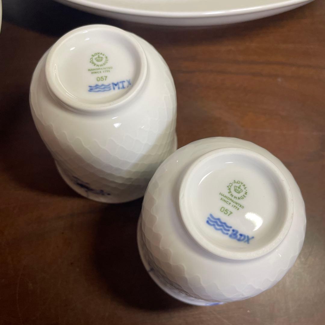 ロイヤルコペンハーゲン ブルーパルメッテ ブロッサム 5点セット