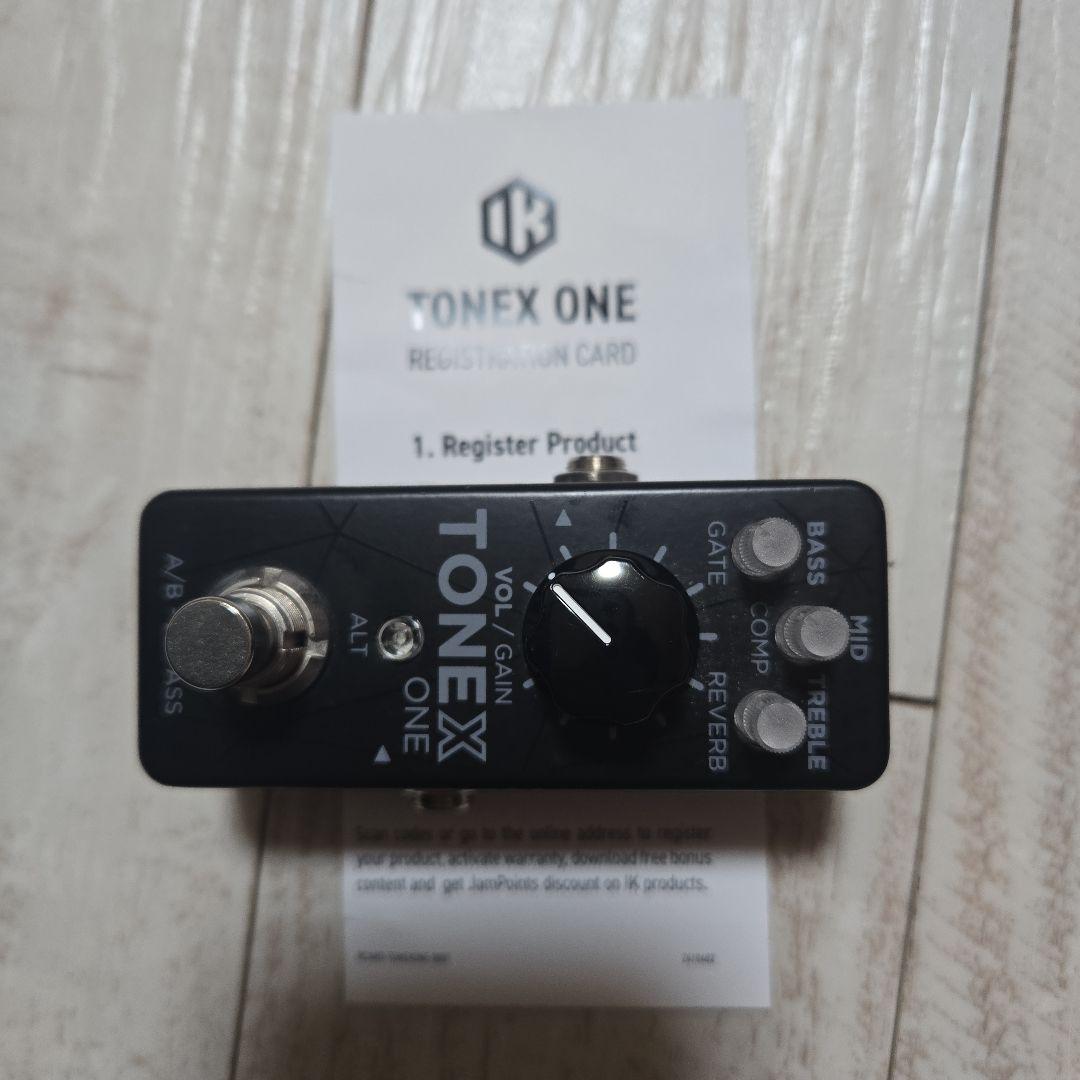 登録解除済み、ファクトリーリセット済み TONEX ONE ギターエフェクター