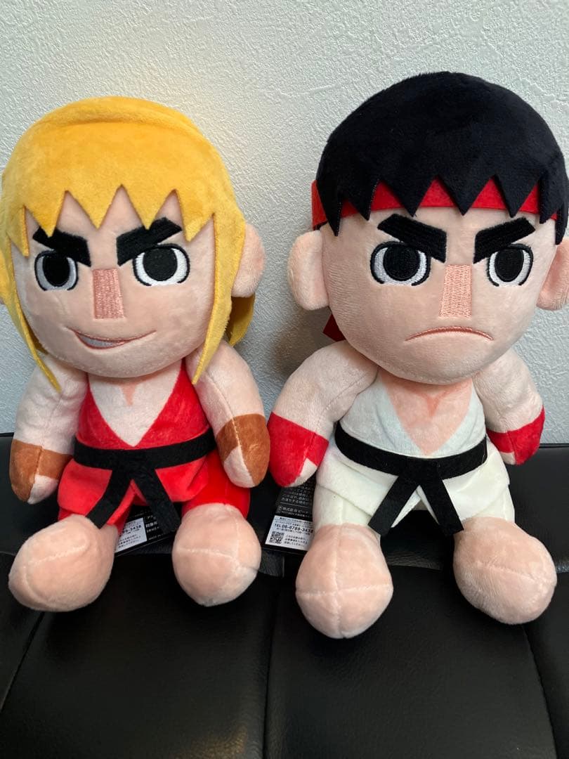 新品 ストリートファイターII ぬいぐるみ ラウンドワン限定