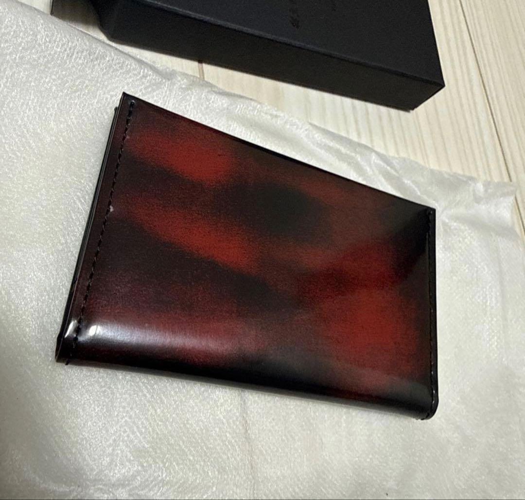 KNICKS ニックス ガラス革 非売品 カードケース オリジナル記念品