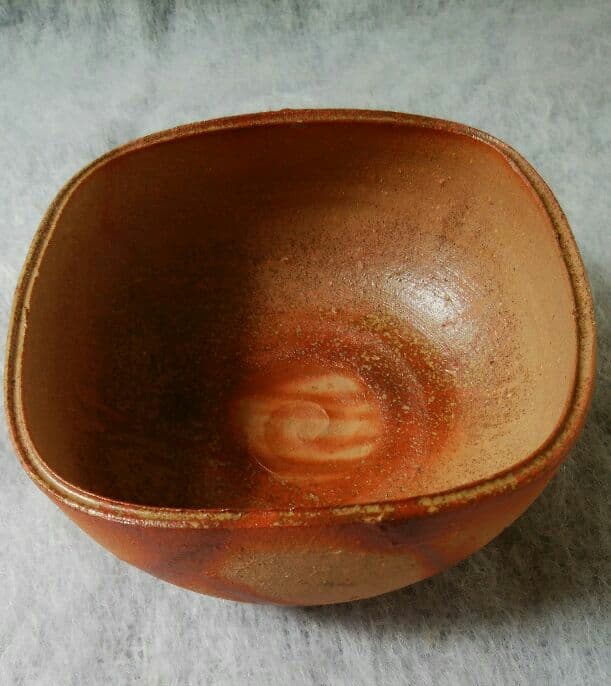 備前焼　火襷　中鉢