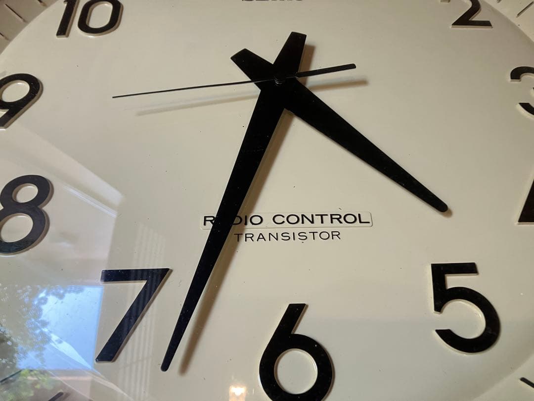 昭和レトロ SEIKO セイコー 大型 壁掛け　工場　レトロ　ラジオコントロール