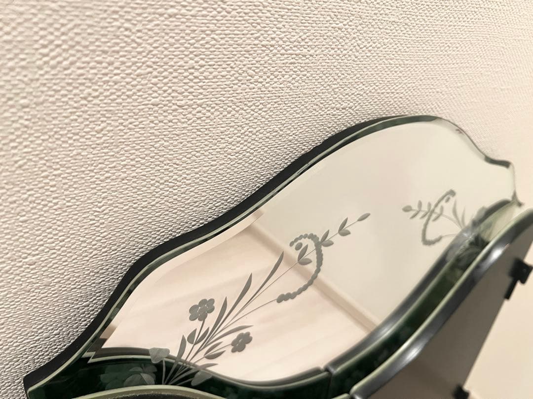 【美品】ローラアシュレイLaura Ashley エリーゼトリプルミラー 三面鏡