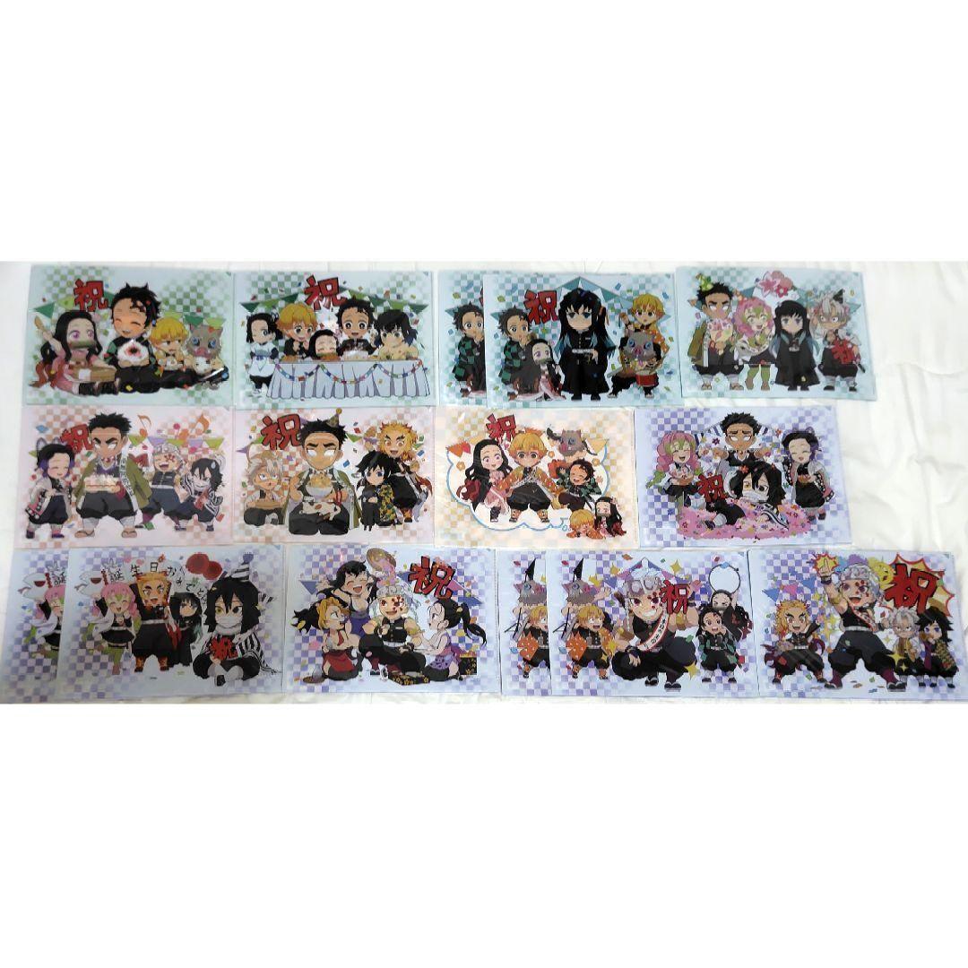 鬼滅の刃 バースデー クリアファイル カフェ 煉獄 義勇 実弥 無一郎 蜜