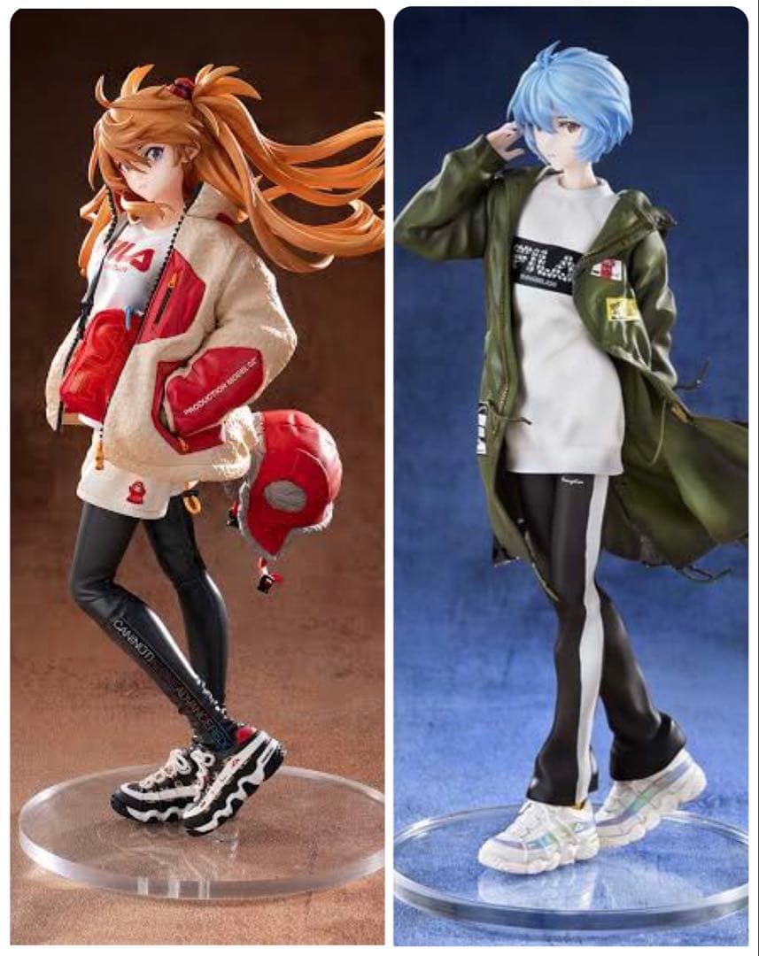 RADIO EVA フィギュア　アスカ　レイ　2体セット 東京フィギュア / 【再販】式波・アスカ・ラングレー Ver.RADIO EVA Part.2