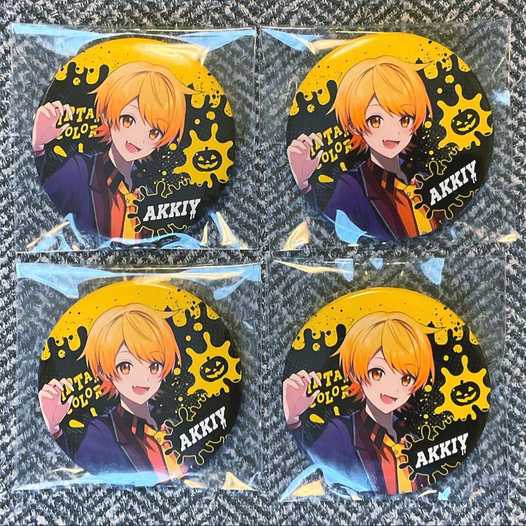 AMPTAKxCOLORS あっきぃ 缶バッジ HW ハロウィン 等身 アンプ - メルカリ
