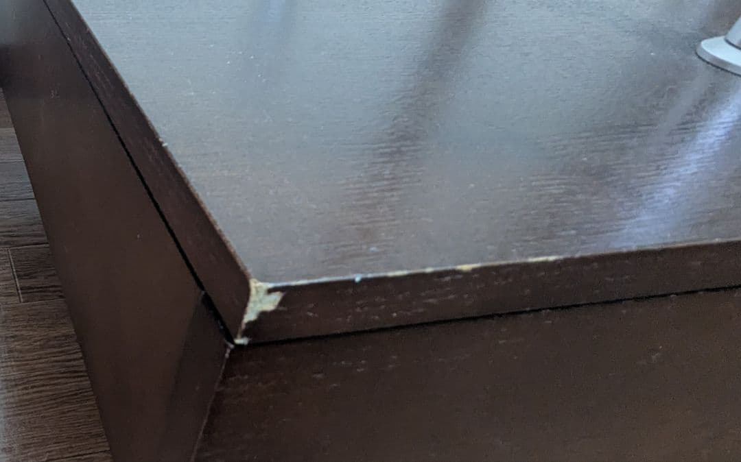 美品 ニトリ ガラスローテーブル