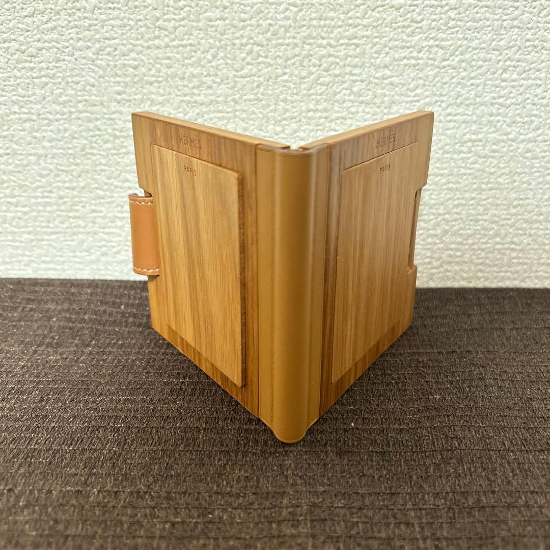 エルメス　ウッド　フォトフレーム　写真立て