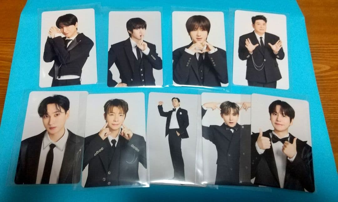 superjunior・supershow10アップグレード特典トレカ全員