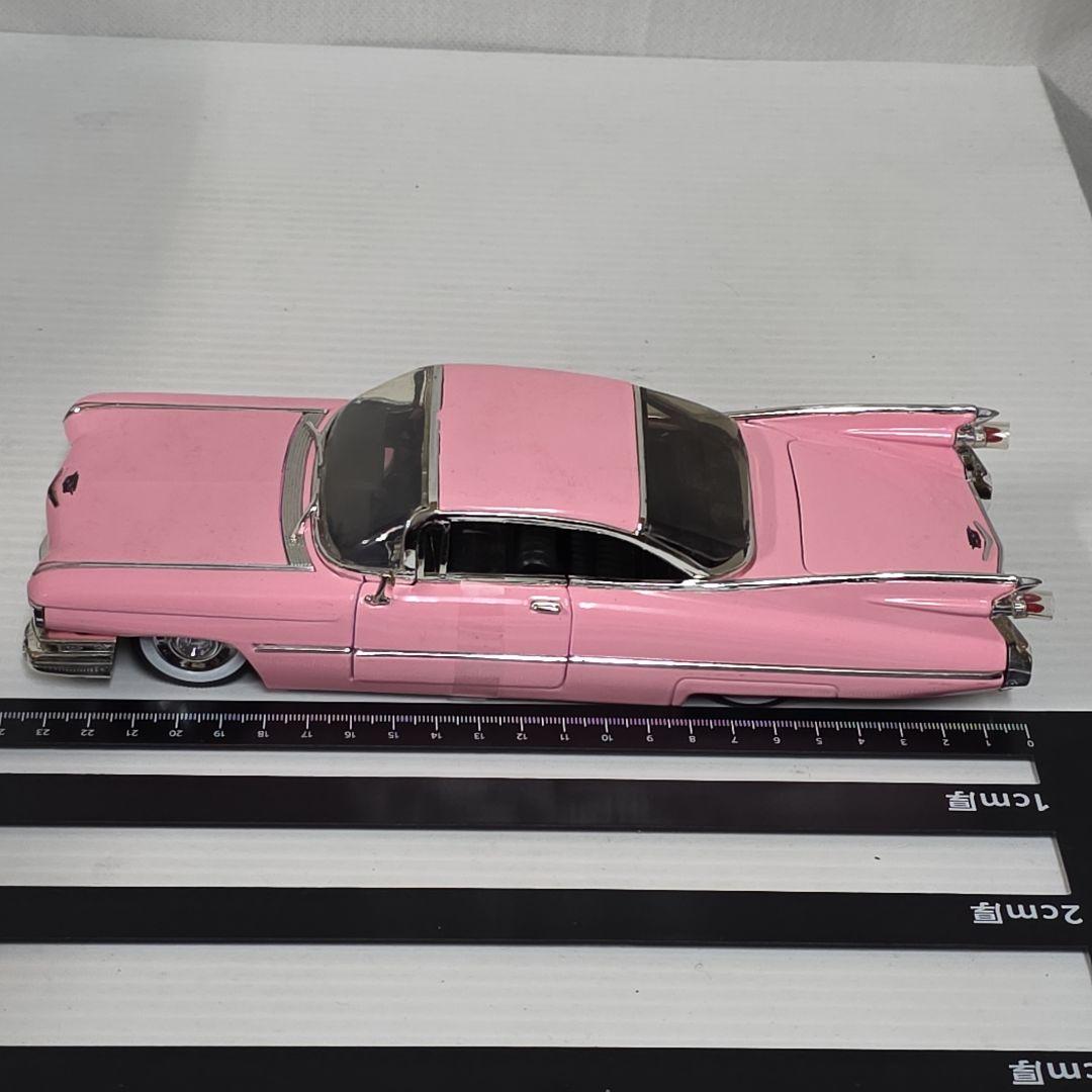 1/24 1959 ピンク キャデラック デビル ミニカー ジェイダトイズ