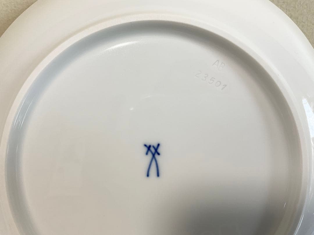 【展示品・未使用品】 MEISSEN マイセン アフロディテ プレート 2枚