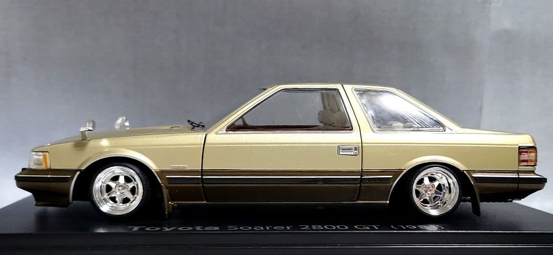 1/24　ソアラ改　2800GT　MZ11　ロンシャン　深リム　ホイール