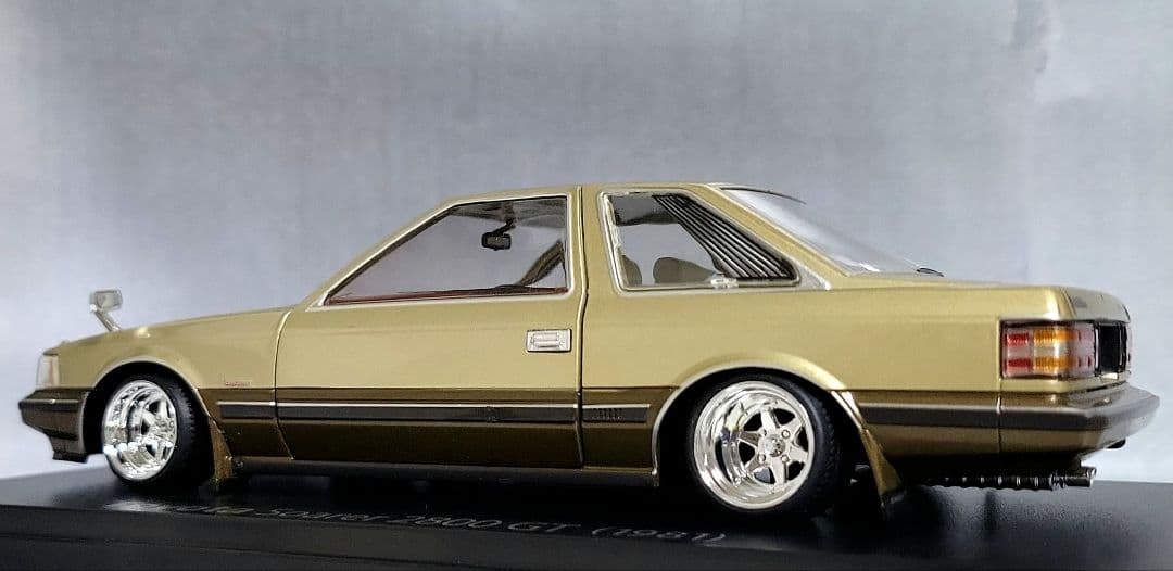 1/24　ソアラ改　2800GT　MZ11　ロンシャン　深リム　ホイール