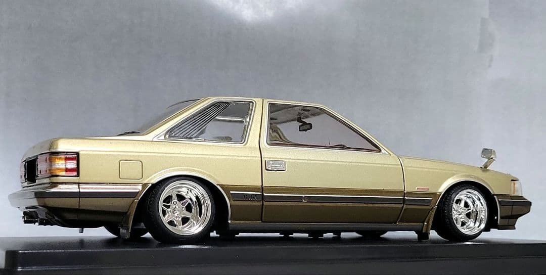 1/24　ソアラ改　2800GT　MZ11　ロンシャン　深リム　ホイール