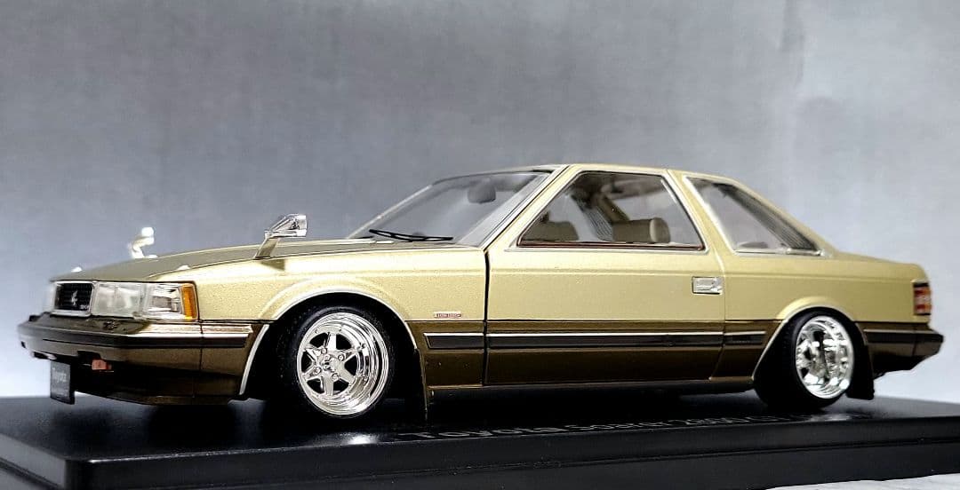 1/24　ソアラ改　2800GT　MZ11　ロンシャン　深リム　ホイール