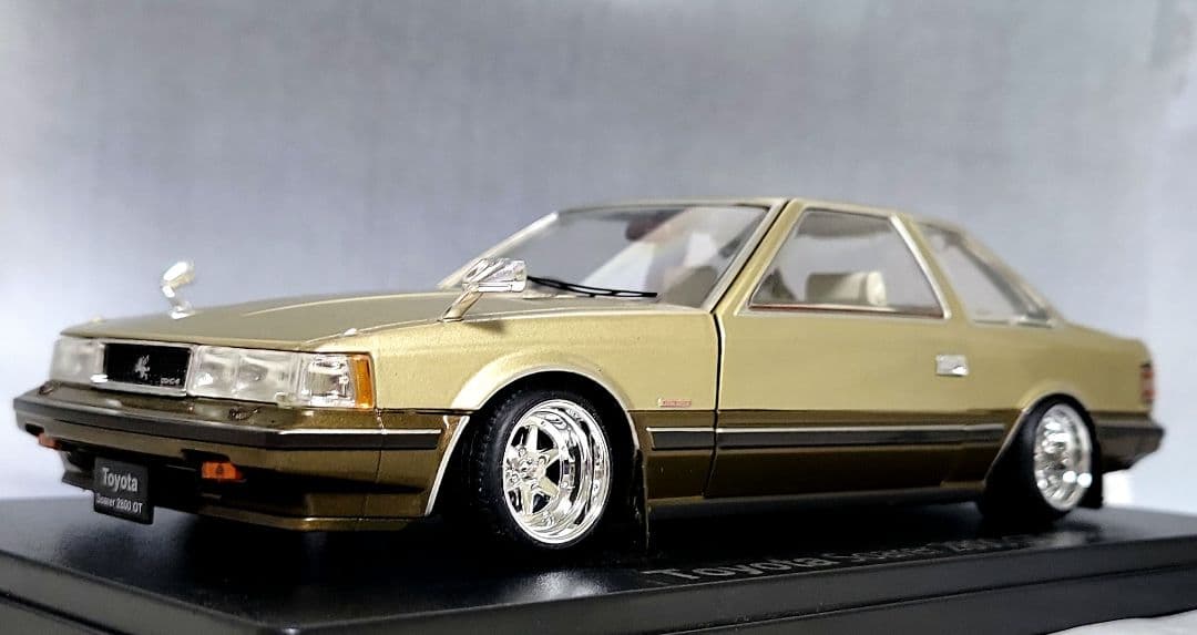 1/24　ソアラ改　2800GT　MZ11　ロンシャン　深リム　ホイール