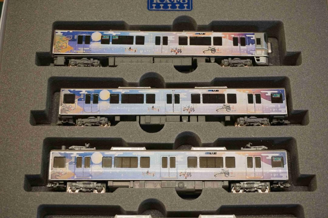 KATO 225系 びわこおおつ紫式部とれいん ラッピング仕様 6両 - メルカリ