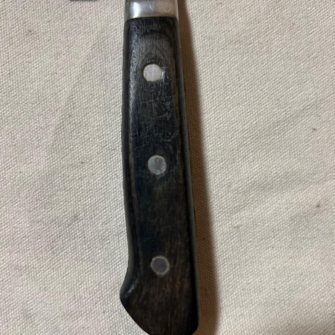 藤原照康　波形刃 牛刀 18cm