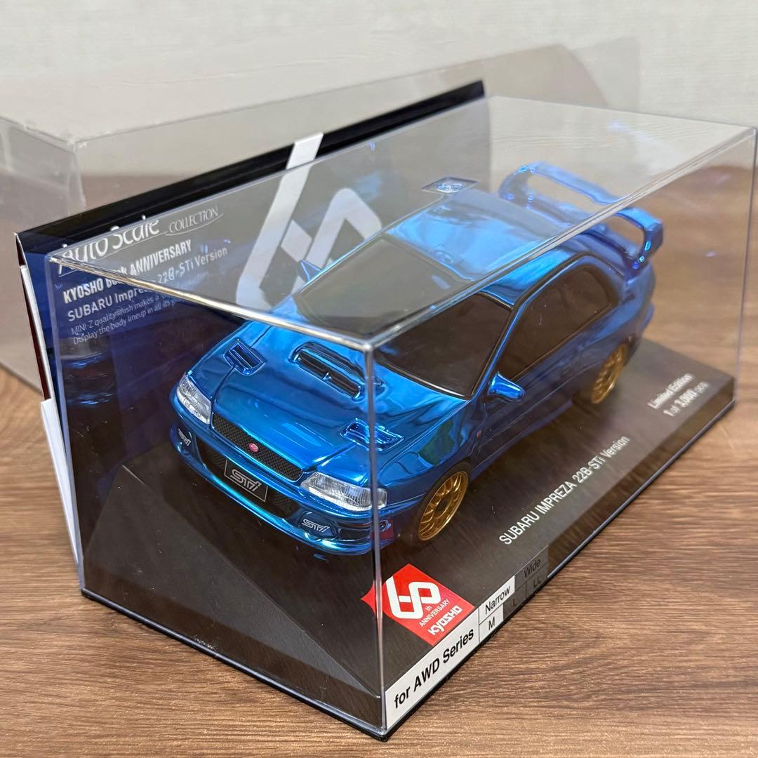 限定 京商ミニッツ オート SUBARU IMPREZA22B-STi 60周年