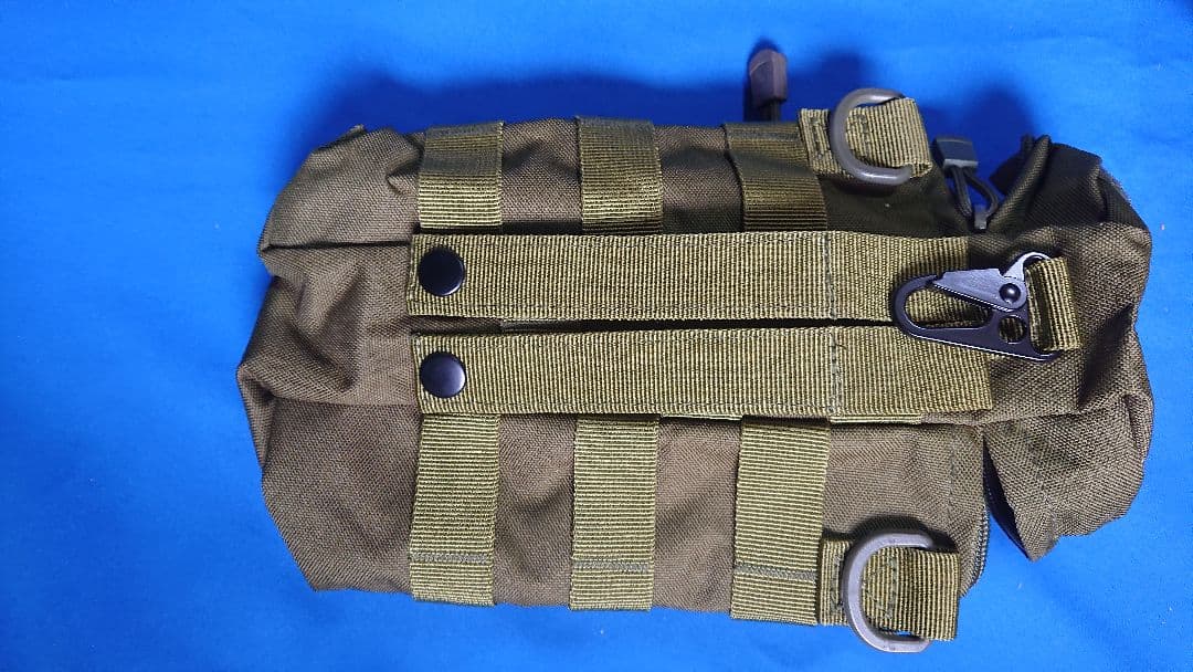 モールシステム搭載オリジナルバッグセット(色は全てオリーブグリーン)