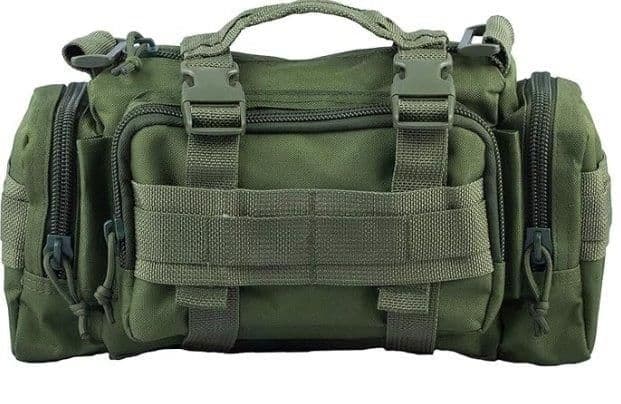 モールシステム搭載オリジナルバッグセット(色は全てオリーブグリーン)