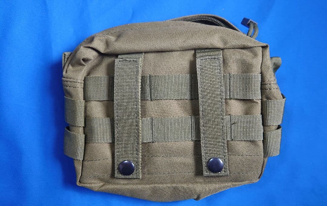 モールシステム搭載オリジナルバッグセット(色は全てオリーブグリーン)