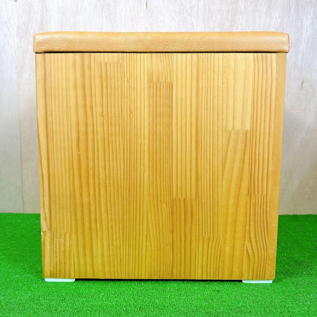 展示品 よもぎ蒸し 木製スツール クッション付き 【温活】 蓬　イス 丸穴