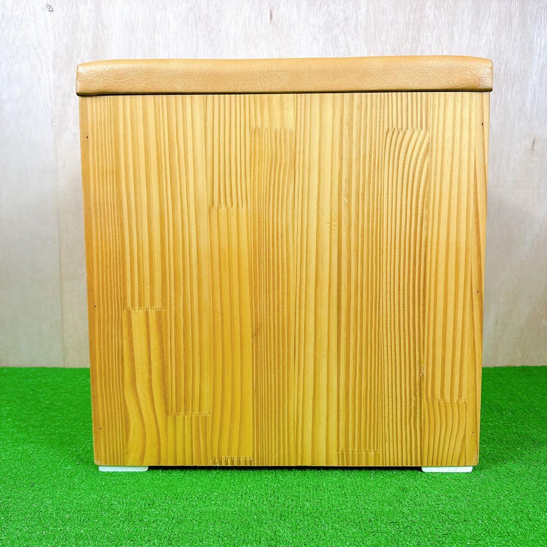 展示品 よもぎ蒸し 木製スツール クッション付き 【温活】 蓬　イス 丸穴