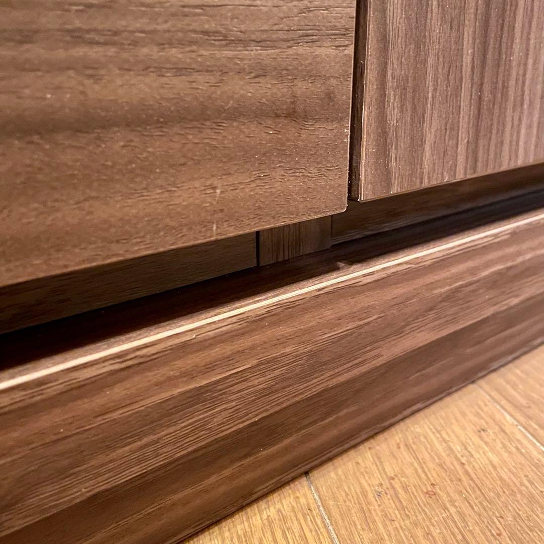 【丸繁木工】キャビネット COMO(コモ) 1052CR プルD350 WN