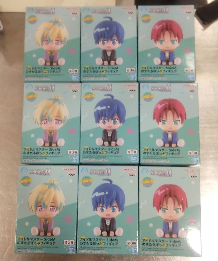 アイドルマスターSideM のすたるぽっぷフィギュア 3セット全3種コンプ