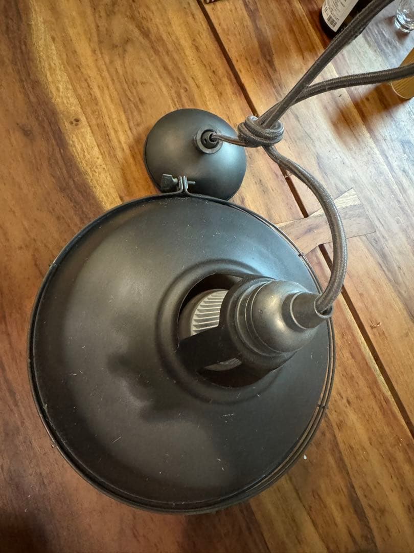 インダストリアル ペンダントライト2個セット