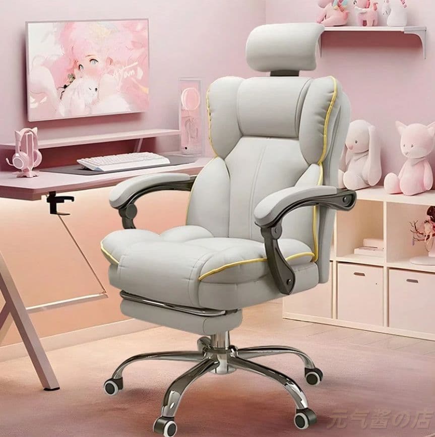 シェルフデスク 幅 140cm 引き出し付き収納ラック 木製グレー