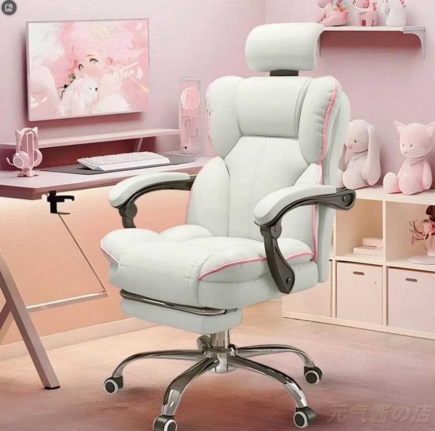 シェルフデスク 幅 140cm 引き出し付き収納ラック 木製グレー