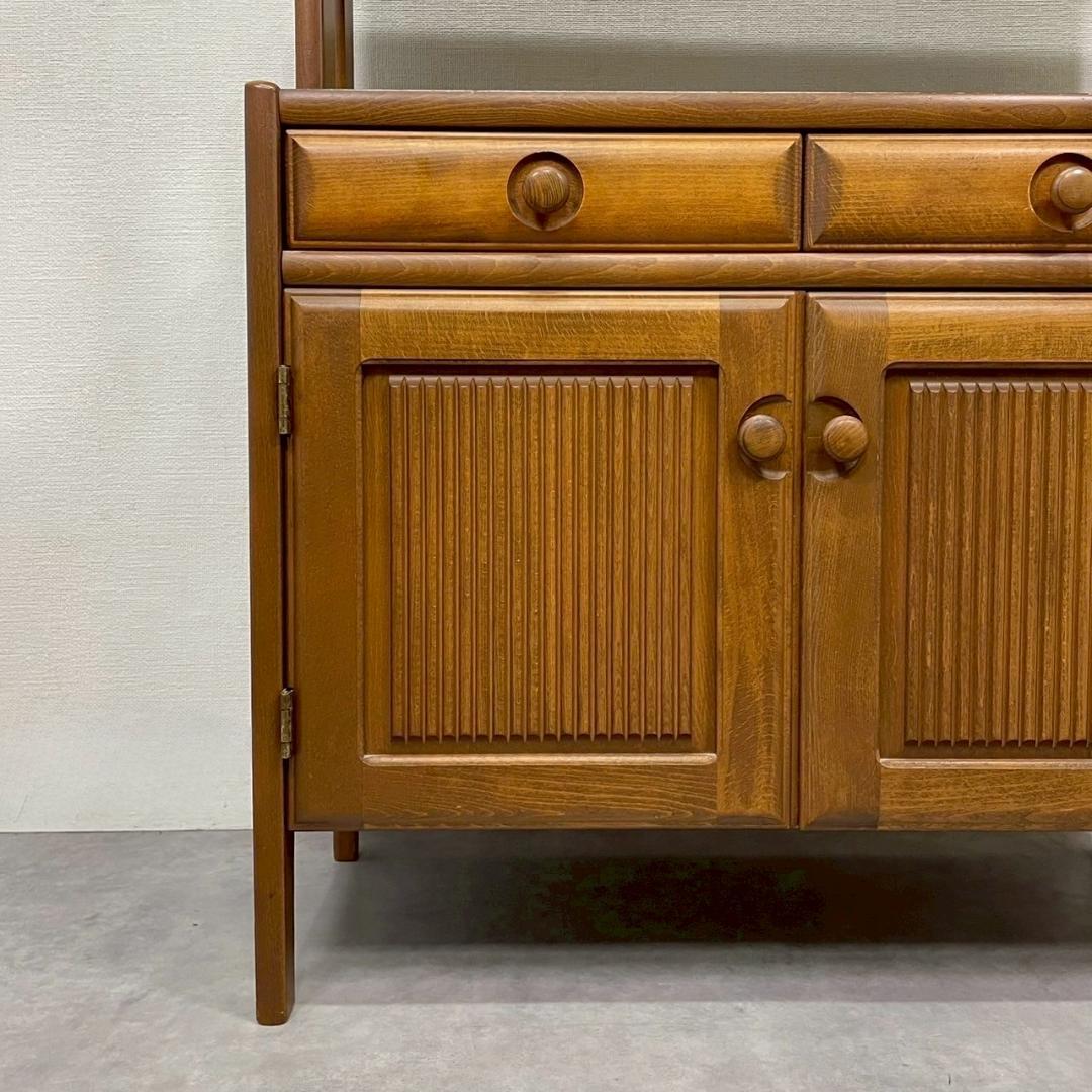 karimoku カリモク家具 キャビネット 棚付き 電話台 チェスト 北欧