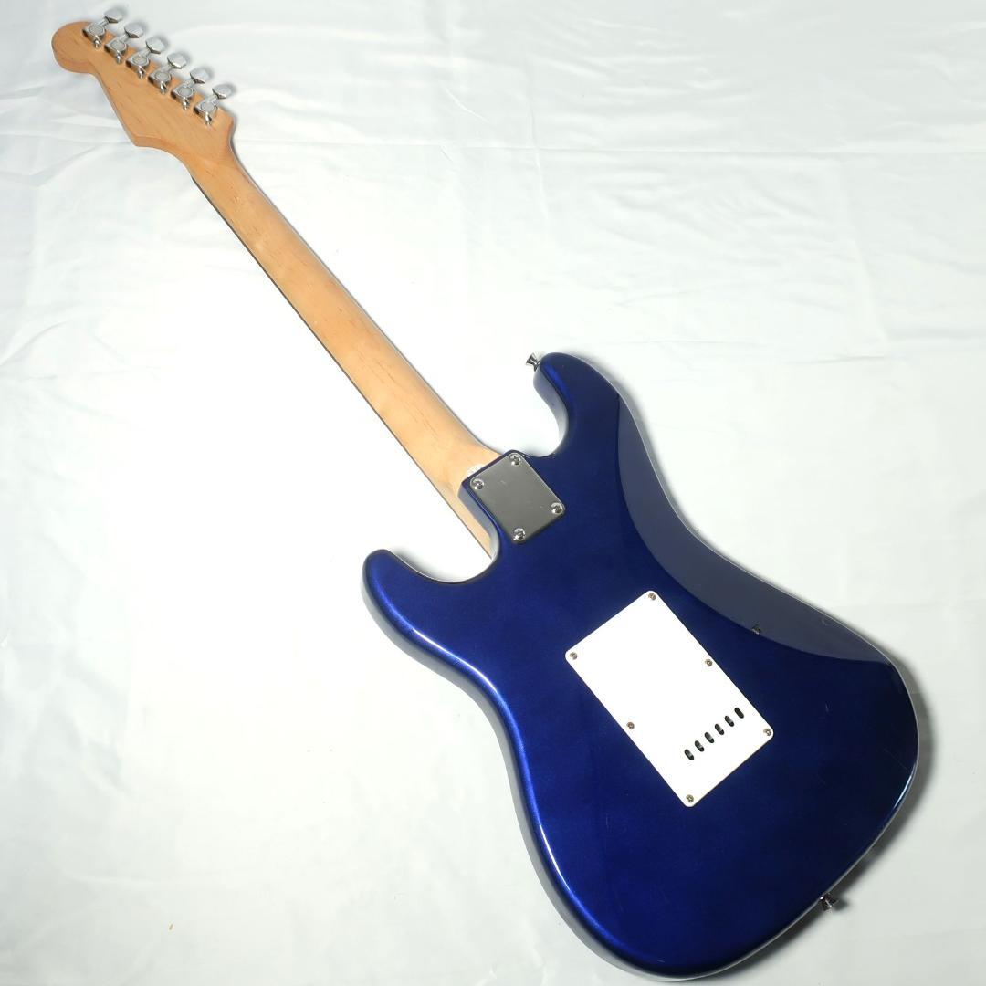 SELDER ストラトタイプ エレキギター マッチングヘッド ブルー - メルカリ