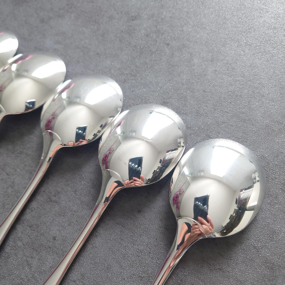 希少 美品 クリストフル フィデリオ コンソメスプーン 6点