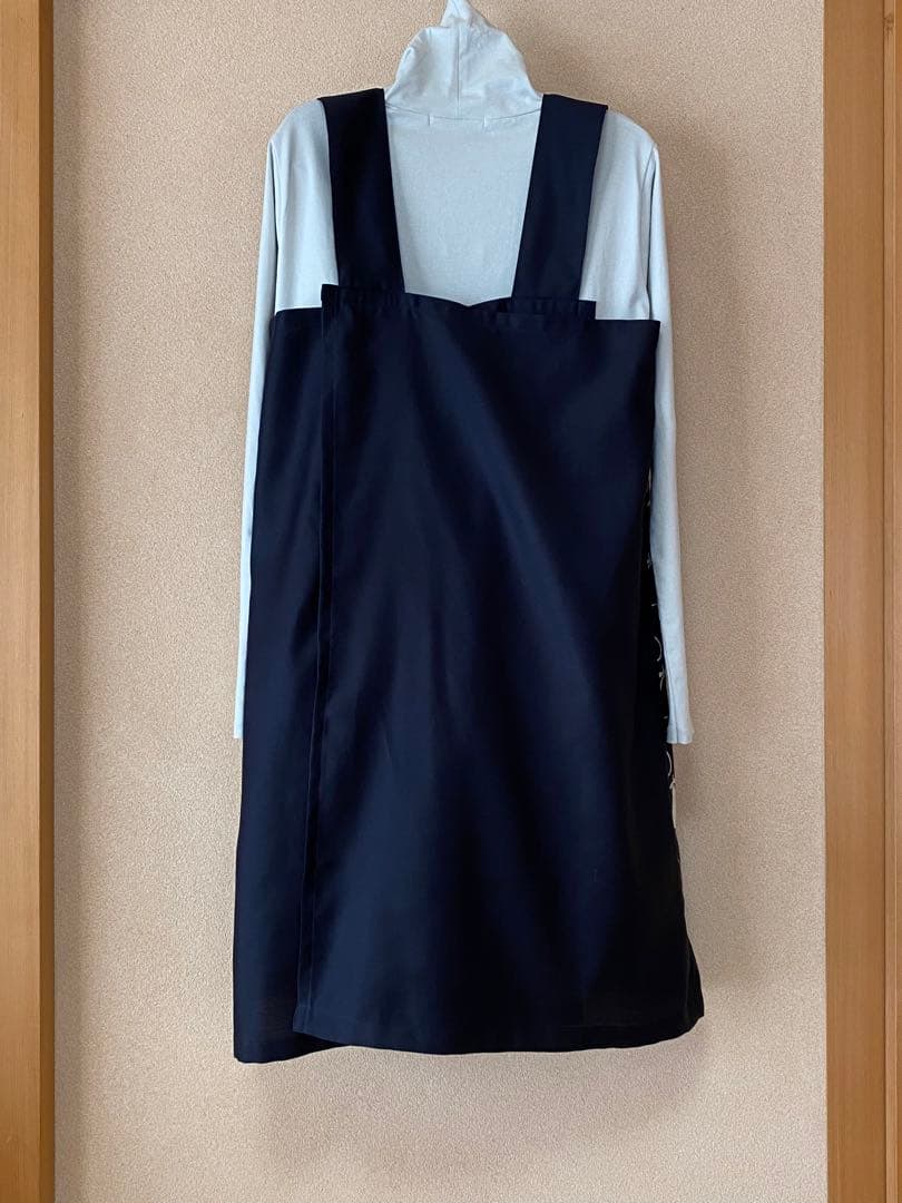 【 可愛いエプロン 】handmade●M〜Ｌ●R5.15梨ブラック