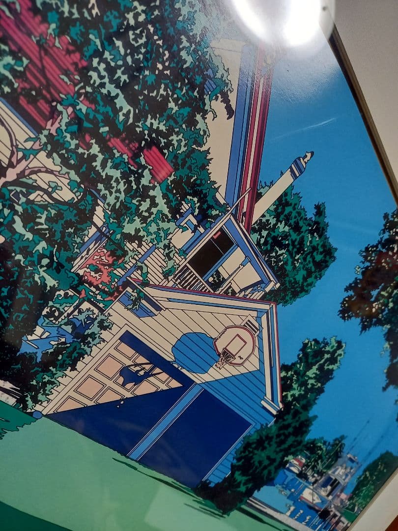 yz ab 様売約済 1980's 鈴木英人 ポルシェ 356 公式ポスター - メルカリ