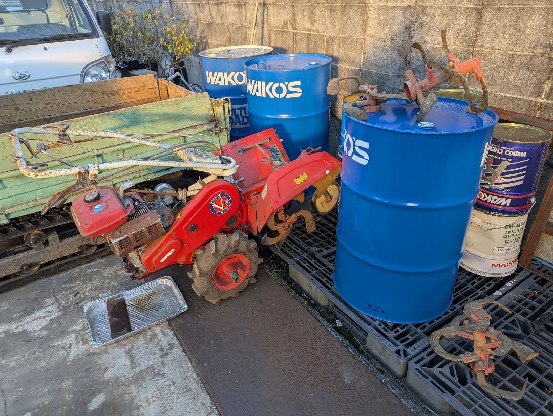 管理機　畝立て機　マメトラ　直接渡し限定