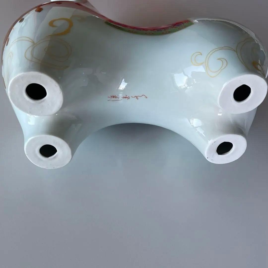 陶製 馬の置物 専用ボックス付き 中国製　丙午