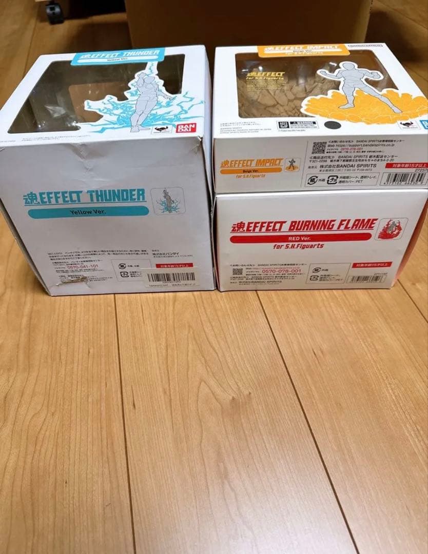 魂EFFECT 魂エフェクト　バンダイ フィギュアーツ　figma ネイション