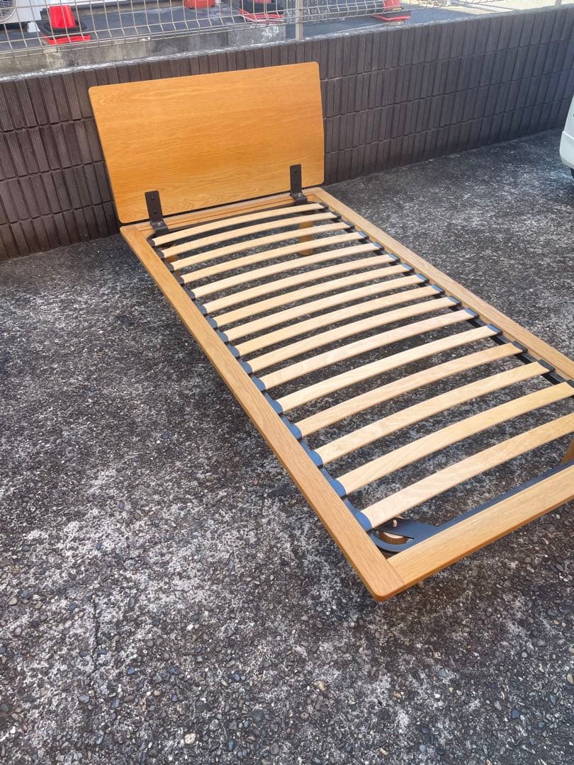 【引取限定】無印良品　ベッド　フレーム　マットレス　シングル　葛飾区