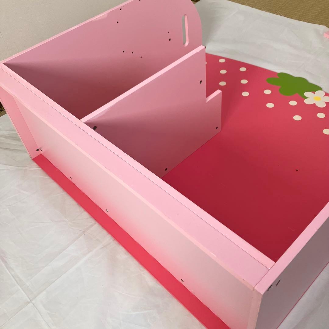 貴重♡レア♡マザーガーデン♡野いちごの本棚・シェルフ・マガジンラック・木製収納