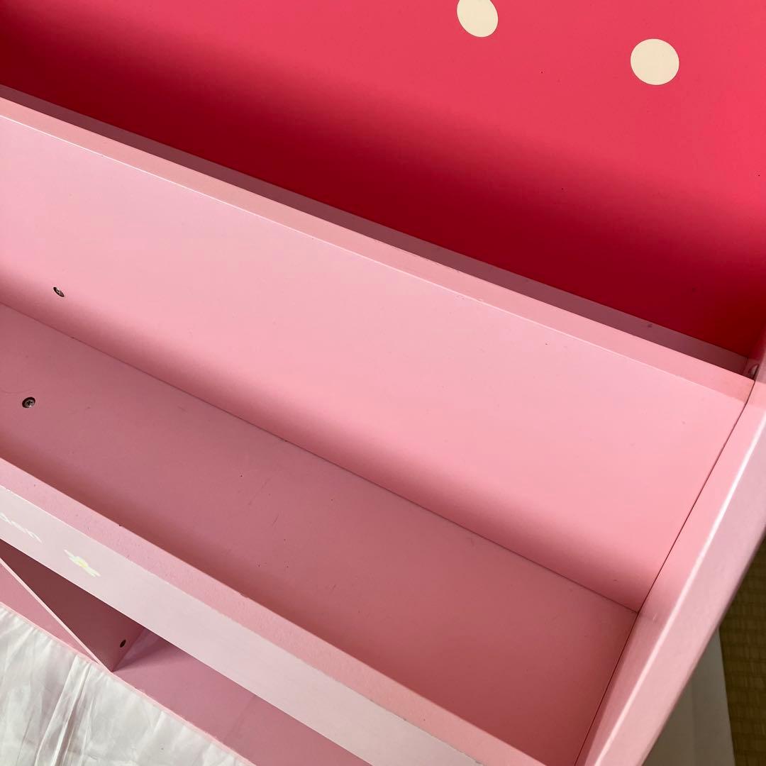 貴重♡レア♡マザーガーデン♡野いちごの本棚・シェルフ・マガジンラック・木製収納