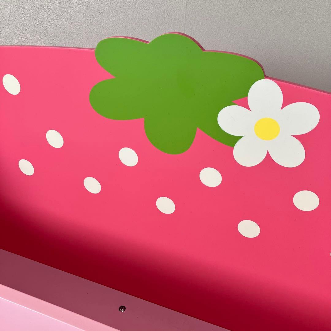 貴重♡レア♡マザーガーデン♡野いちごの本棚・シェルフ・マガジンラック・木製収納