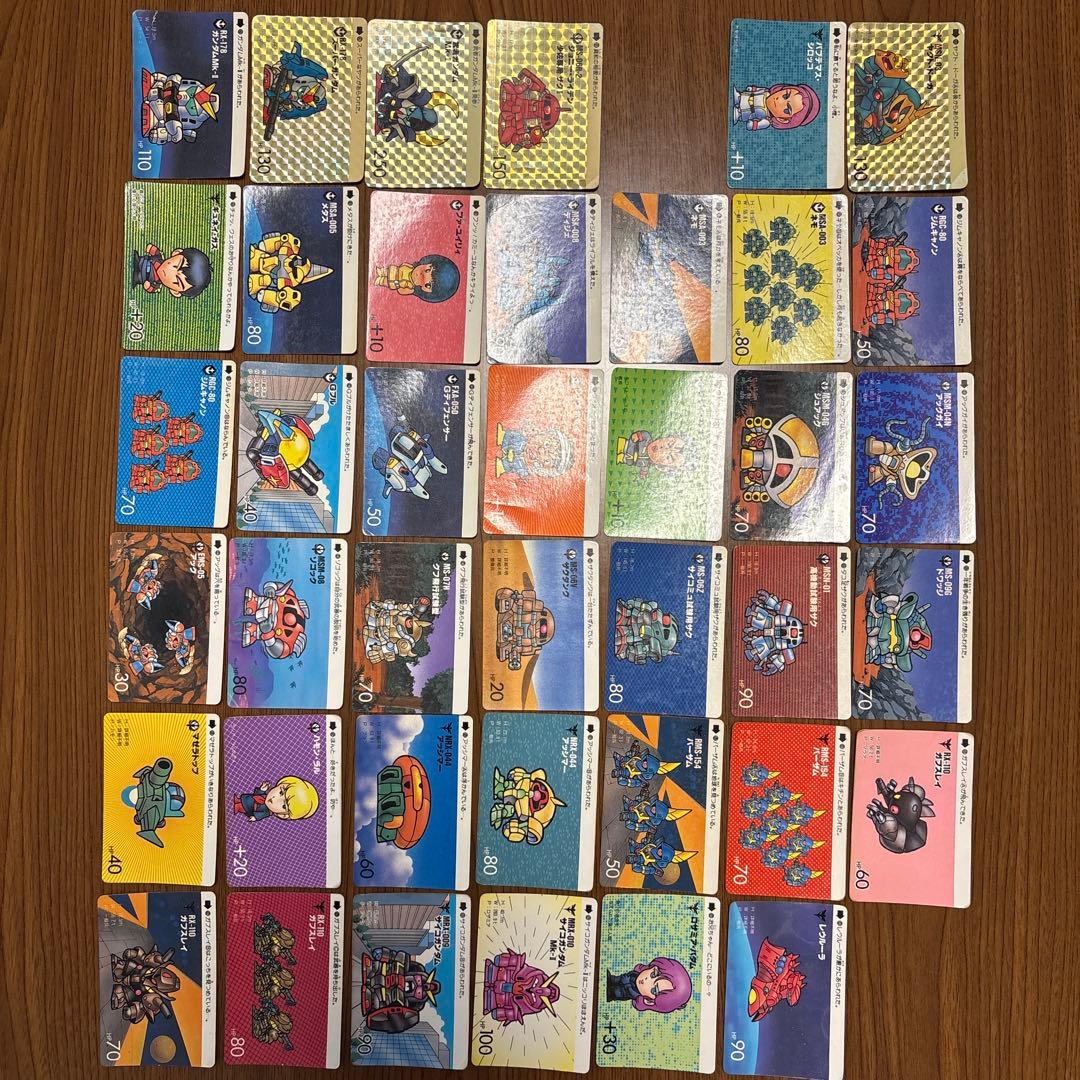 SDガンダム カードダス本弾 パート4、パート5 セミコンプ まとめ売り