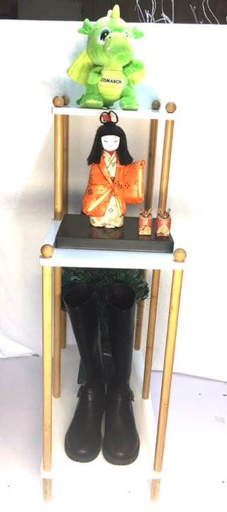 階段棚ランク　　未使用